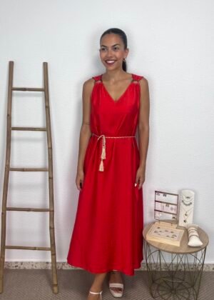 Vestido Paula (Rojo)
