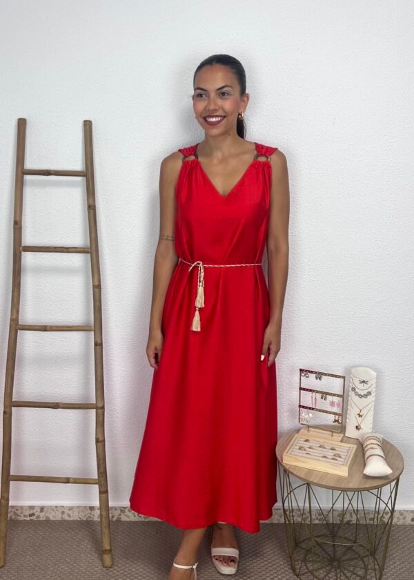 Vestido Paula (Rojo)