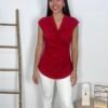 Top Fruncido (Rojo)