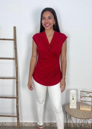Top Fruncido (Rojo)