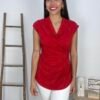 Top Fruncido (Rojo)