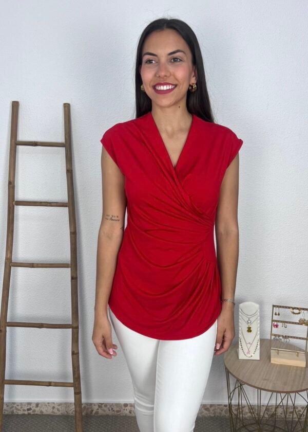 Top Fruncido (Rojo)
