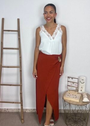 Falda Pareo (Teja)
