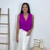 Blusa Botón (Buganvilla)