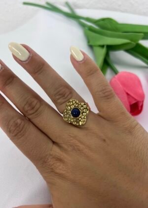 Anillo Piedra Azul