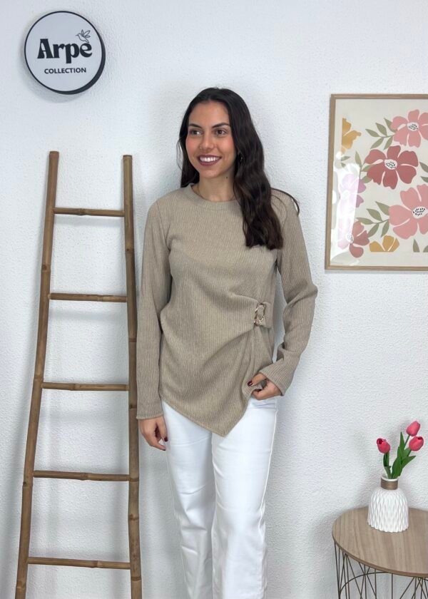Blusa Nudo (Camel)