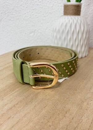Cinturón Tachas (Verde)