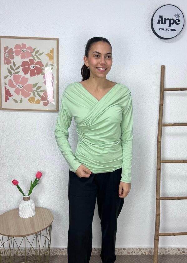 Top Fruncido (Verde)