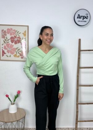 Top Fruncido (Verde)