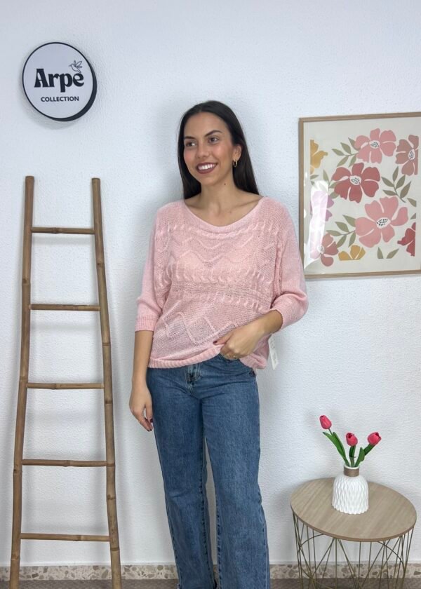 Jersey Ochos Hilo (Rosa)