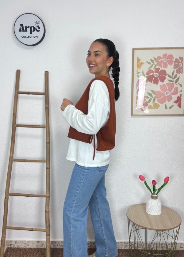 Camiseta Chaleco (Teja)