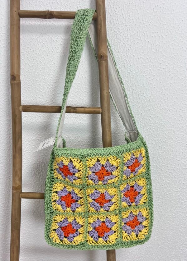 Bolso Rafia Verde