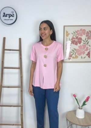 Camiseta Mar (Rosa)