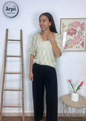 Jersey Hilo Calado (Beige)