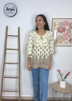 Blusa Primavera (Marrón)