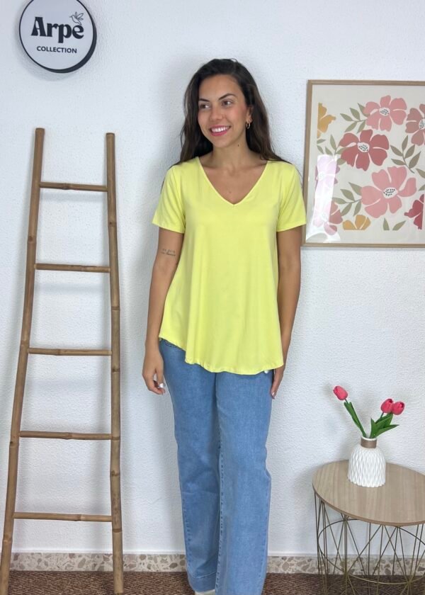 Camiseta Pico (Amarilla)