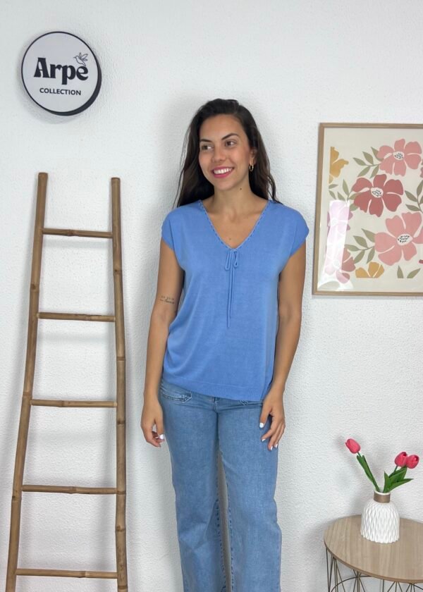 Jersey Trenzado (Azul)