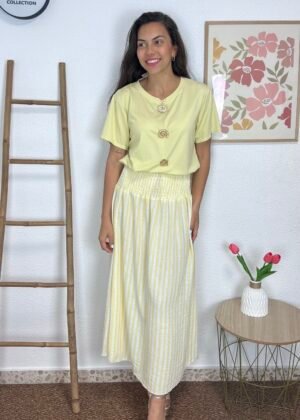 Falda Palma (Amarilla)