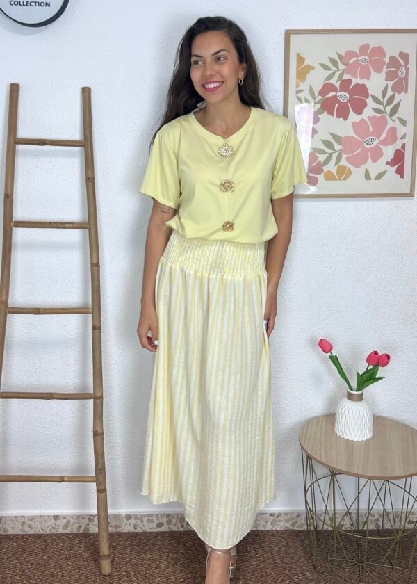 Falda Palma (Amarilla)