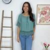 Blusa Almería (Verde Agua)