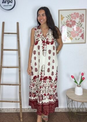 Vestido Roma (Burdeos)