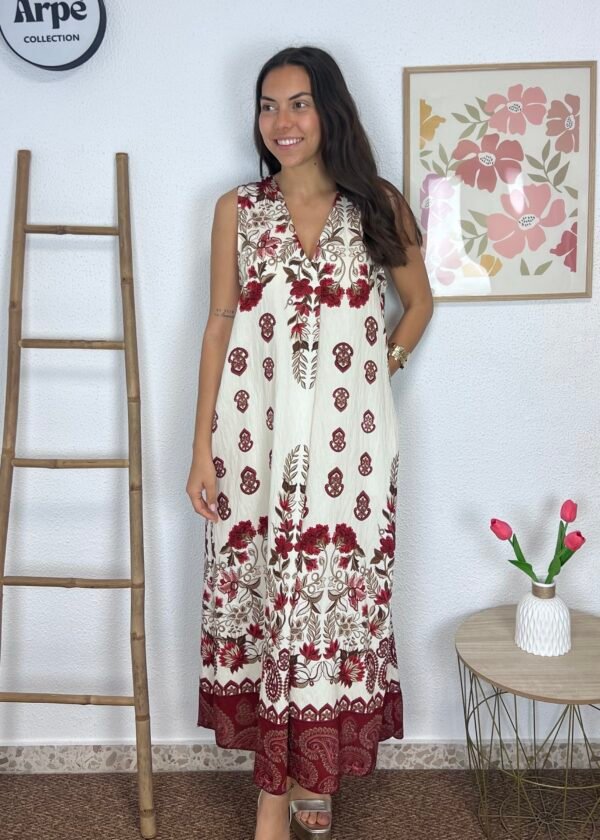 Vestido Roma (Burdeos)