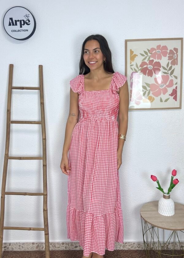Vestido Vichy (Rojo)