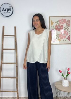 Blusa Botones (Beige)