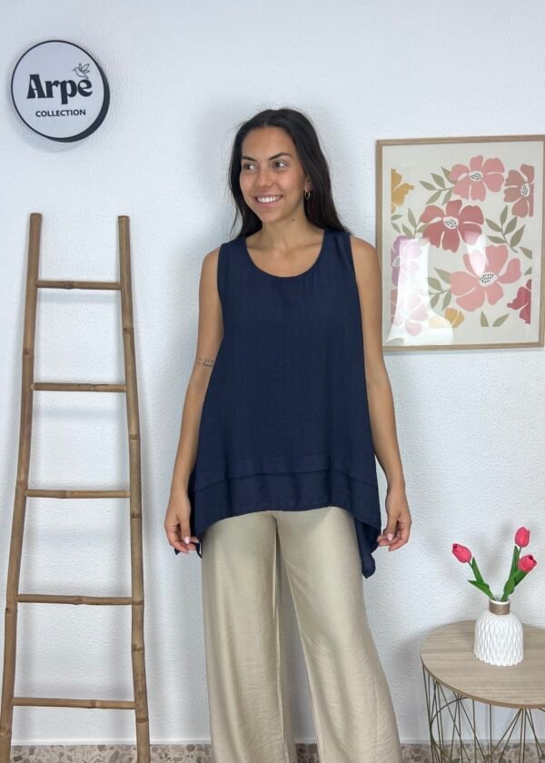 Blusa Picos (Marino)