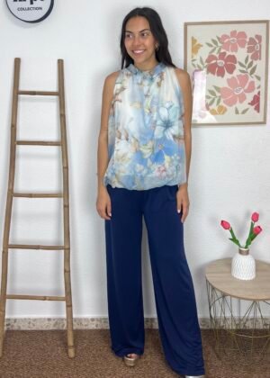 Blusa Lirio (Azul)