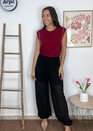 Pantalón Bombacho Gasa