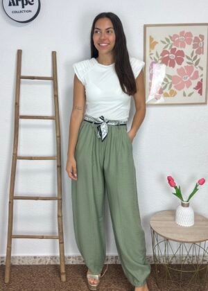 Pantalón Globo (Kaki)