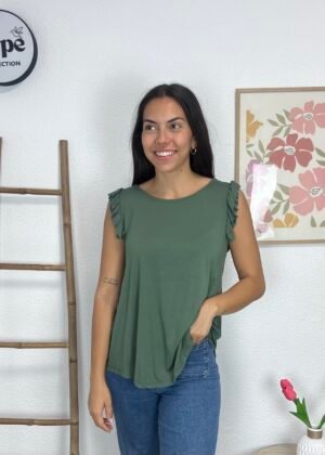 Camiseta Volantes (Kaki)
