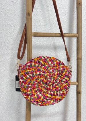 Bolso Rafia (Rosa)