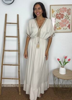 Vestido Zahara (Beige)