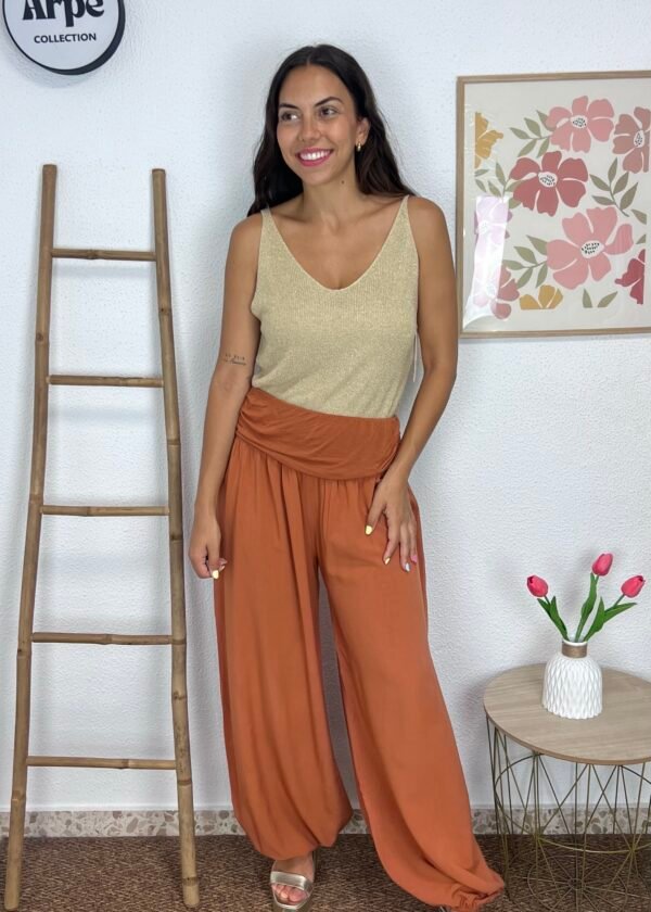 Pantalón Aladdin (Teja)
