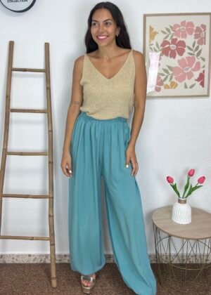 Pantalón Bombacho (Verde Agua)