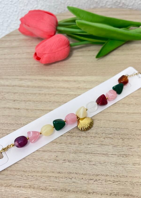 Pulsera Piedras (Concha)