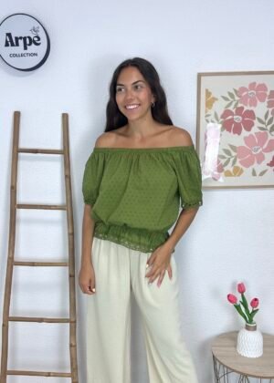 Blusa Topos (Verde)