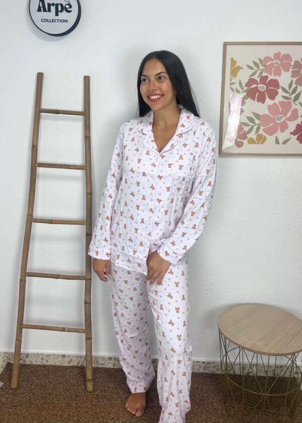 Pijama Ositos (Malva)