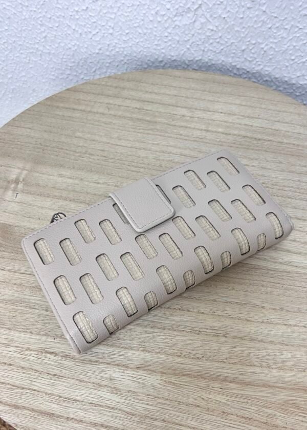 Monedero Beige