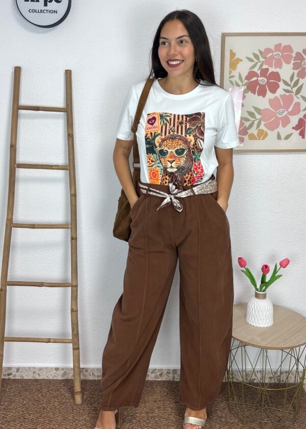 Pantalón Micropana (Marrón)