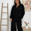 Pantalón Pana (Negro)
