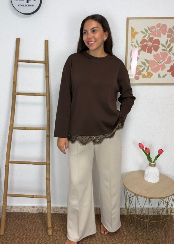 Pantalón Chandal (Beige)