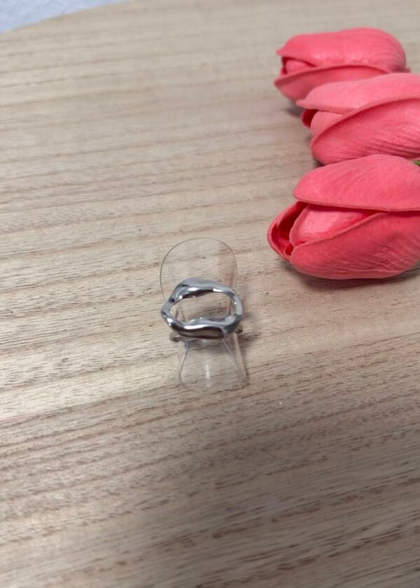 Anillo Óvalo Horizontal (Plata)