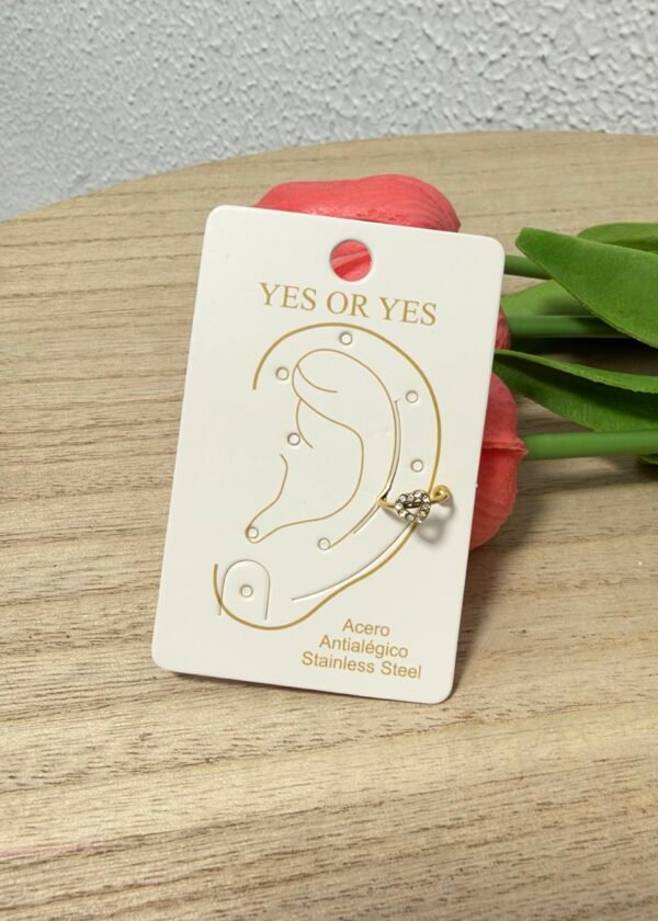 Ear Cuff Corazón