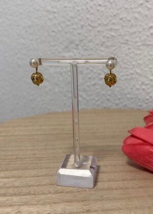 Pendientes Perla Dorados
