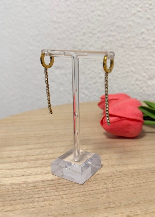 Aros Largos Diamantes