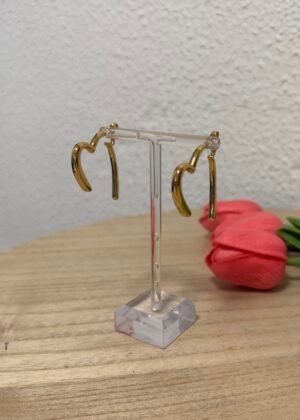 Pendientes Corazón Geométricos