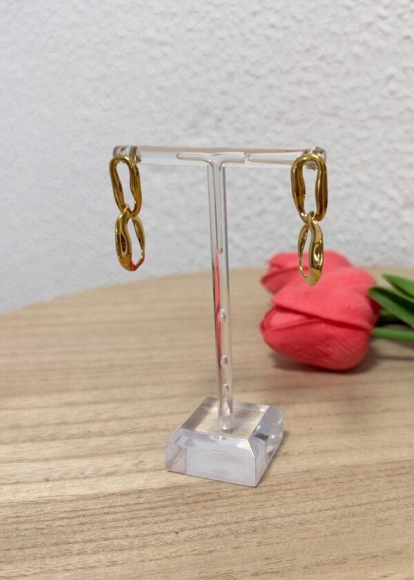 Pendientes Óvalos Largos